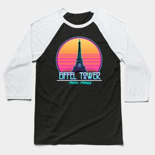 Eiffel Tower Baseball T-Shirt